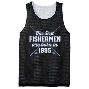 Gift For 26 Year Old Fishing Fisherman 1995 26th Birthday Mesh Reversible Basketball Jersey Tank