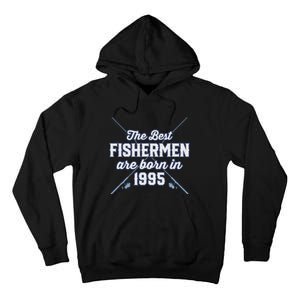 Gift For 26 Year Old Fishing Fisherman 1995 26th Birthday Tall Hoodie