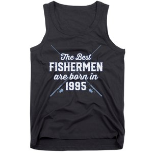 Gift For 26 Year Old Fishing Fisherman 1995 26th Birthday Tank Top