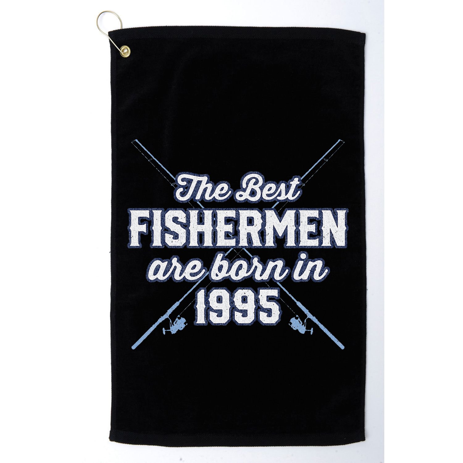 Gift For 26 Year Old Fishing Fisherman 1995 26th Birthday Golf Towel