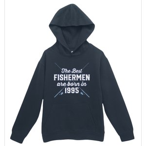 Gift For 26 Year Old Fishing Fisherman 1995 26th Birthday Urban Pullover Hoodie