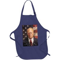 Gerald Ford 38th President Of The United States Portrait Apron