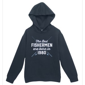 Gift For 41 Year Old Fishing Fisherman 1980 41st Birthday Urban Pullover Hoodie