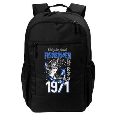 Gift For 49 Years Old Fishing Fisherman 1971 49th Birthday Daily Commute Backpack