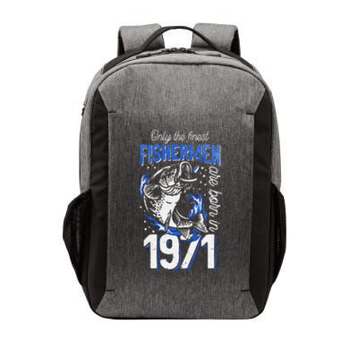 Gift For 49 Years Old Fishing Fisherman 1971 49th Birthday Vector Backpack