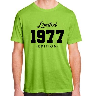 Gift For 46 Year Old 1977 Limited Edition 46th Birthday Gift Adult ChromaSoft Performance T-Shirt