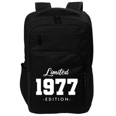 Gift For 46 Year Old 1977 Limited Edition 46th Birthday Gift Impact Tech Backpack