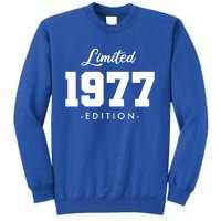 Gift For 46 Year Old 1977 Limited Edition 46th Birthday Gift Sweatshirt