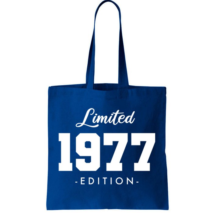 Gift For 46 Year Old 1977 Limited Edition 46th Birthday Gift Tote Bag