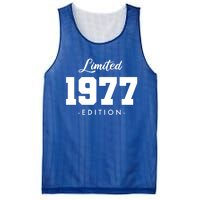 Gift For 46 Year Old 1977 Limited Edition 46th Birthday Gift Mesh Reversible Basketball Jersey Tank