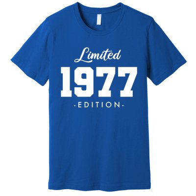 Gift For 46 Year Old 1977 Limited Edition 46th Birthday Gift Premium T-Shirt