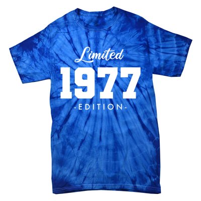 Gift For 46 Year Old 1977 Limited Edition 46th Birthday Gift Tie-Dye T-Shirt