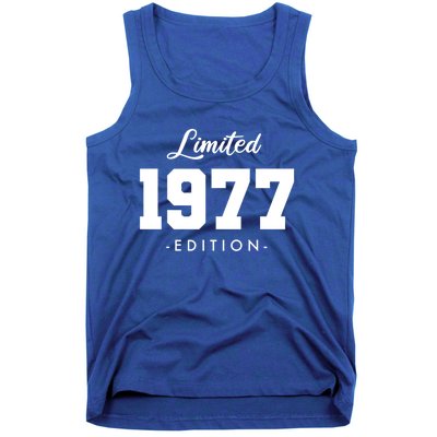 Gift For 46 Year Old 1977 Limited Edition 46th Birthday Gift Tank Top