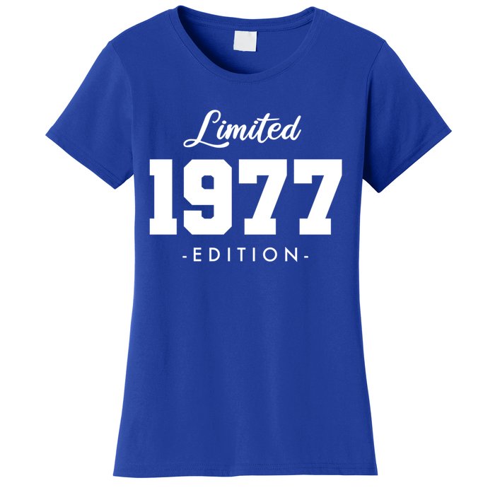 Gift For 46 Year Old 1977 Limited Edition 46th Birthday Gift Women's T-Shirt