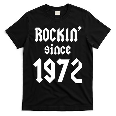 Gift For 50 Year Old Birthday Vintage 1972 T-Shirt