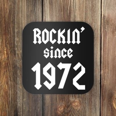 Gift For 50 Year Old Birthday Vintage 1972 Coaster