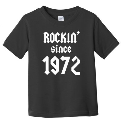 Gift For 50 Year Old Birthday Vintage 1972 Toddler T-Shirt