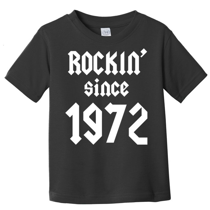 Gift For 50 Year Old Birthday Vintage 1972 Toddler T-Shirt