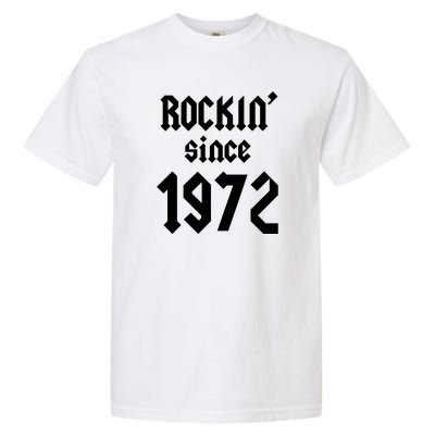 Gift For 50 Year Old Birthday Vintage 1972 Garment-Dyed Heavyweight T-Shirt