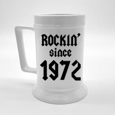 Gift For 50 Year Old Birthday Vintage 1972 Beer Stein