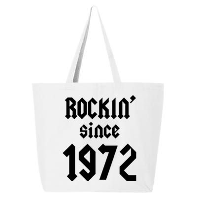 Gift For 50 Year Old Birthday Vintage 1972 25L Jumbo Tote