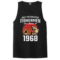 Gift For 54 Year Old Fishing Fisherman 1968 54th Birthday PosiCharge Competitor Tank