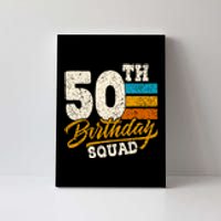 Gift For 50 Year Old Birthday Vintage 1972 Canvas