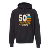 Gift For 50 Year Old Birthday Vintage 1972 Premium Hoodie