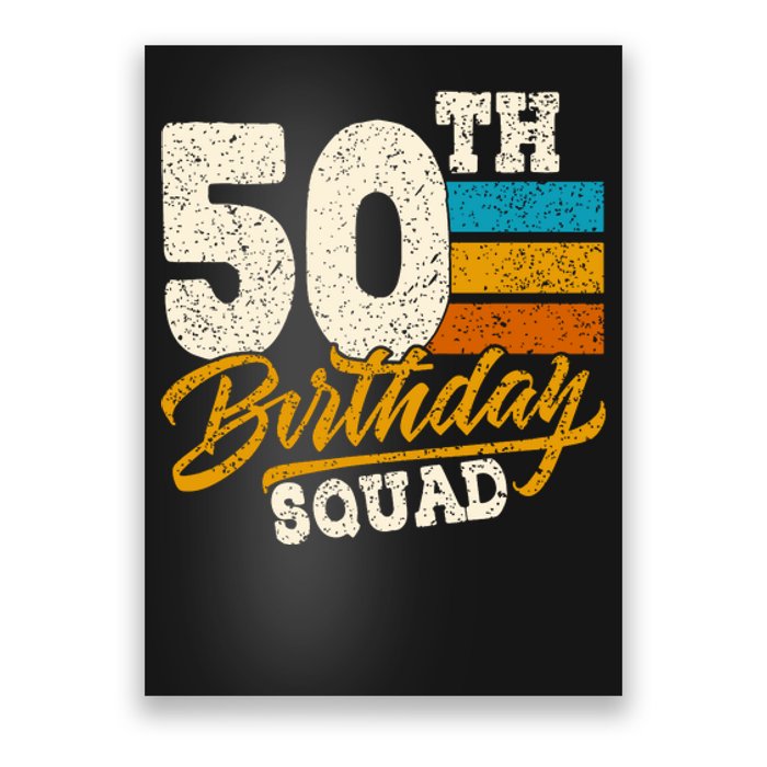 Gift For 50 Year Old Birthday Vintage 1972 Poster