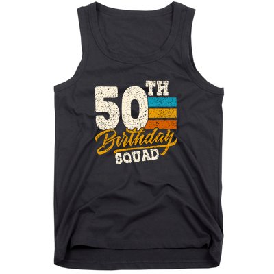 Gift For 50 Year Old Birthday Vintage 1972 Tank Top