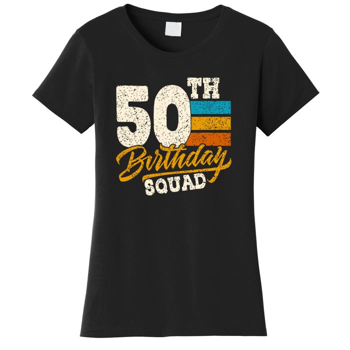 Gift For 50 Year Old Birthday Vintage 1972 Women's T-Shirt