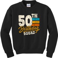 Gift For 50 Year Old Birthday Vintage 1972 Kids Sweatshirt