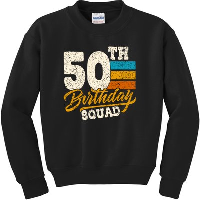 Gift For 50 Year Old Birthday Vintage 1972 Kids Sweatshirt