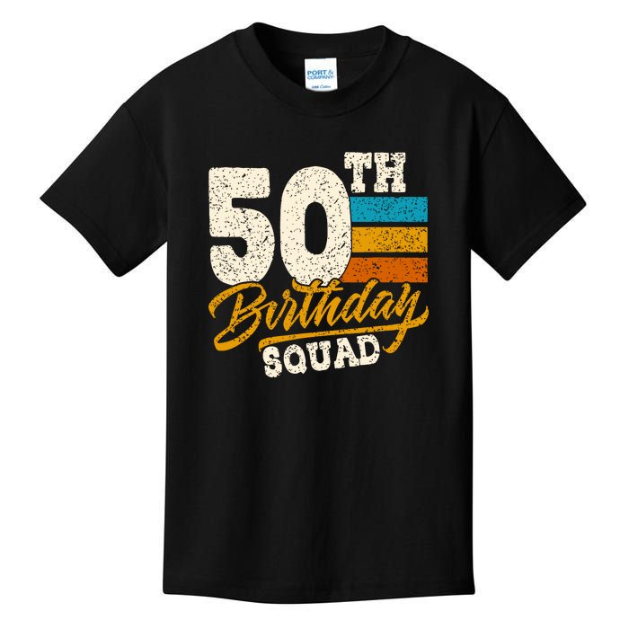 Gift For 50 Year Old Birthday Vintage 1972 Kids T-Shirt