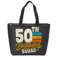 Gift For 50 Year Old Birthday Vintage 1972 Zip Tote Bag