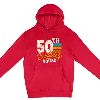 Gift For 50 Year Old Birthday Vintage 1972 Premium Pullover Hoodie