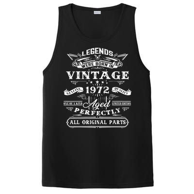 Gift For 50 Year Old Birthday Vintage 1972 PosiCharge Competitor Tank