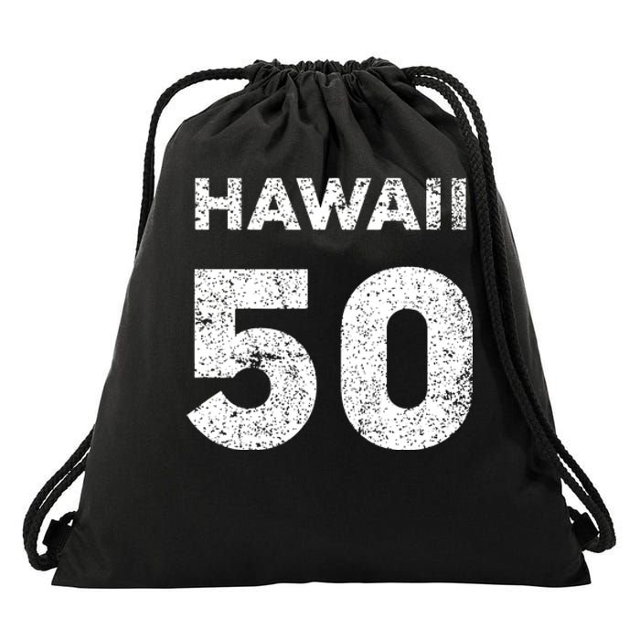 Gift For 50 Year Old Birthday Vintage 1972 Drawstring Bag