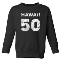 Gift For 50 Year Old Birthday Vintage 1972 Toddler Sweatshirt