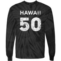 Gift For 50 Year Old Birthday Vintage 1972 Tie-Dye Long Sleeve Shirt