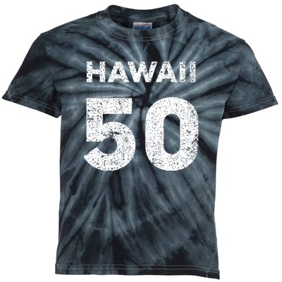 Gift For 50 Year Old Birthday Vintage 1972 Kids Tie-Dye T-Shirt