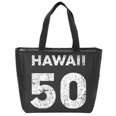 Gift For 50 Year Old Birthday Vintage 1972 Zip Tote Bag