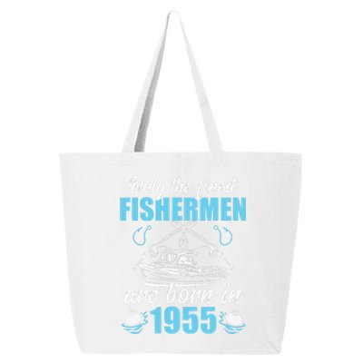 Gift For 66 Years Old 66th Birthday Fishing Fisherman 1955 25L Jumbo Tote