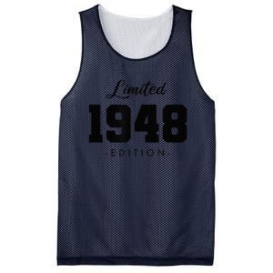 Gift for 75 Year Old 1948 Limited Edition 75th Birthday Present Mesh Reversible Basketball Jersey Tank