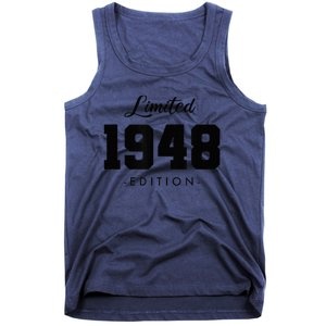 Gift for 75 Year Old 1948 Limited Edition 75th Birthday Present Tank Top