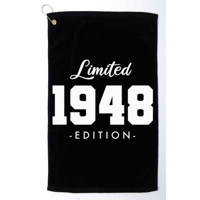Gift for 75 Year Old 1948 Limited Edition 75th Birthday Golf Towel