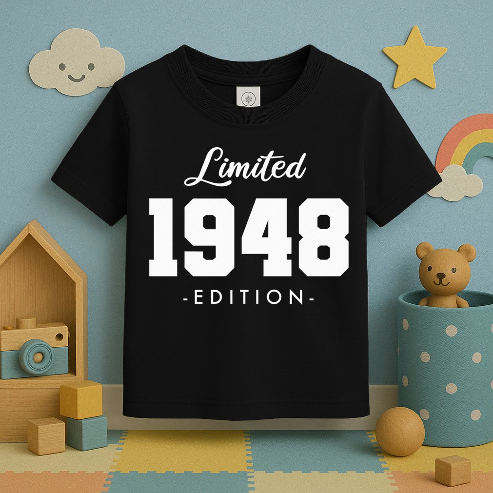 Gift for 75 Year Old 1948 Limited Edition 75th Birthday Toddler T-Shirt