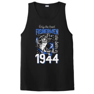 Gift For 76 Years Old Fishing Fisherman 1944 76th Birthday PosiCharge Competitor Tank