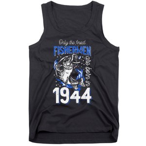 Gift For 76 Years Old Fishing Fisherman 1944 76th Birthday Tank Top