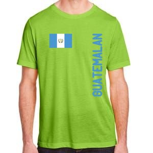 Guatemalan Flag And Guatemala Roots Cool Gift Adult ChromaSoft Performance T-Shirt